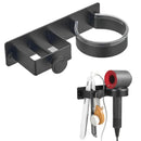 Suporte Adesivo de Parede para Secador de Cabelo Moderno e Durável